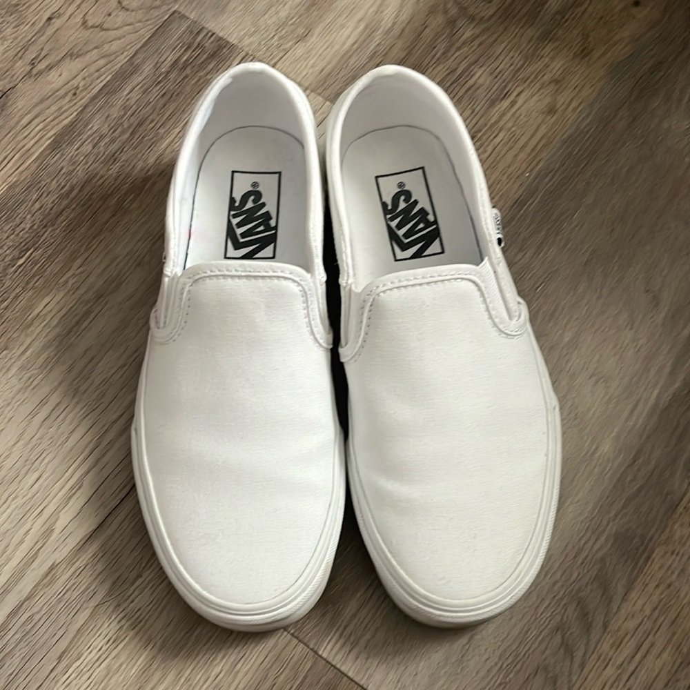 Vans Classic Slip-On Shoes - White